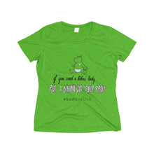 Women's Heather Wicking Tee