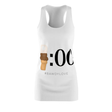 Ice Cream O'Clock Bawdy Love™ Women's Cut & Sew Racerback Dress