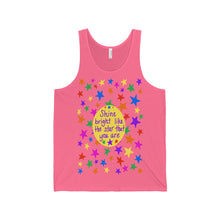Shine bright like the star that you are - Unisex Jersey Tank