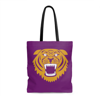 Wildcat with purple background - Tote Bag