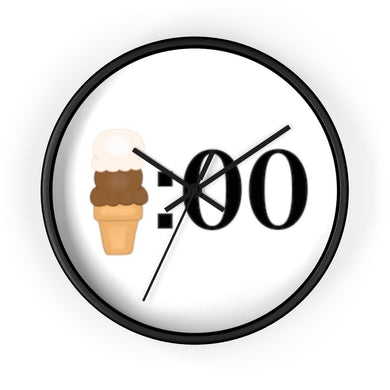 Ice Cream O'Clock Wall clock -- collaboration with Bawdy Love™