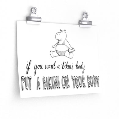 Bikini Body Posters by Bawdy Love™