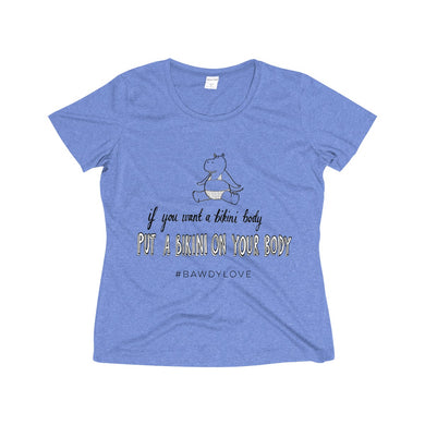 Women's Heather Wicking Tee