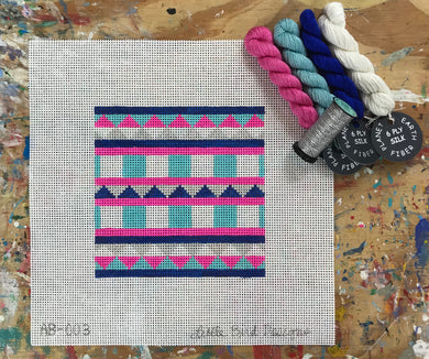 Kit for AB-003 Pink, blue, and silver circus shapes