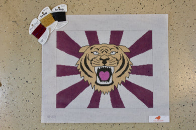 HB-001 Gold wildcat with marsala rays