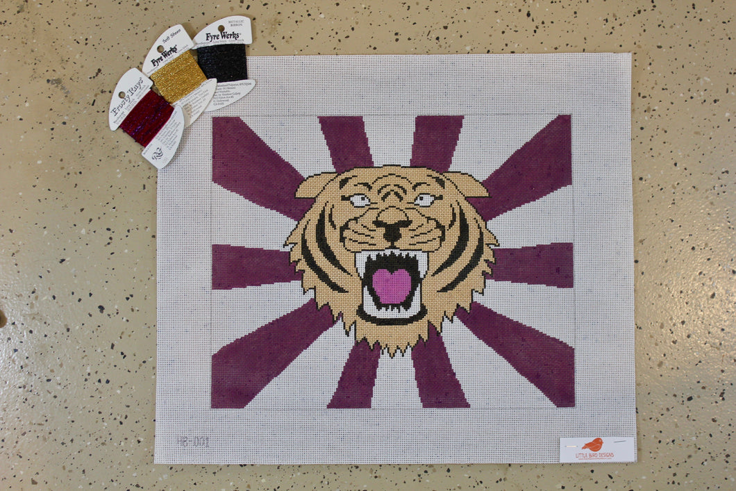 HB-001 Gold wildcat with marsala rays