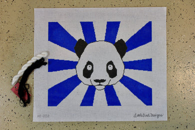 HB-002 Panda bear with blue rays
