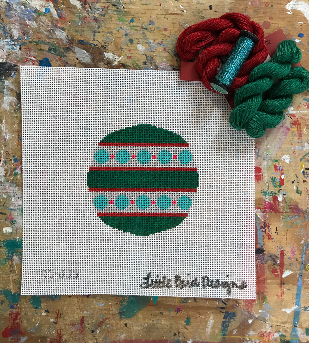 RO-005 Teal and pink with circles