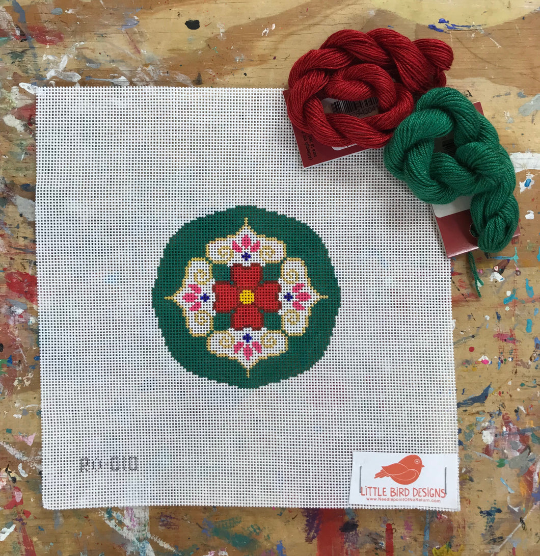RO-010 Mexican red flower