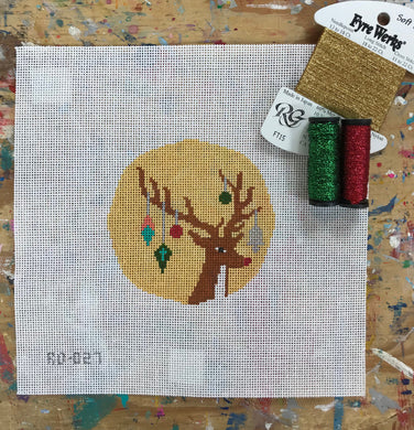 RO-027 Mid-century modern deer
