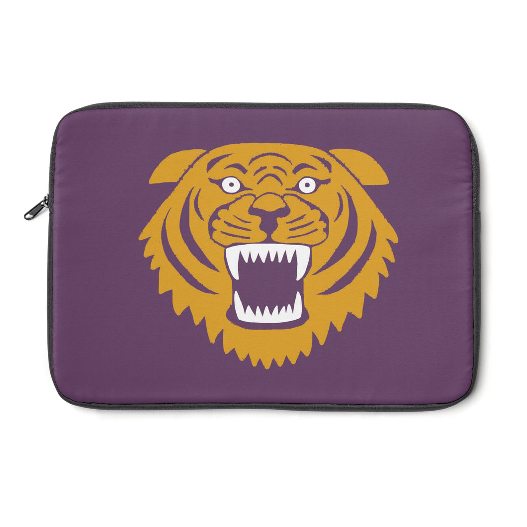 Wildcat with purple background - Laptop Sleeve