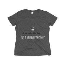 Women's Heather Wicking Tee