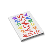 BADASS with rainbow stars - Blank Journal