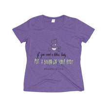 Women's Heather Wicking Tee