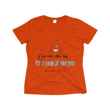 Women's Heather Wicking Tee