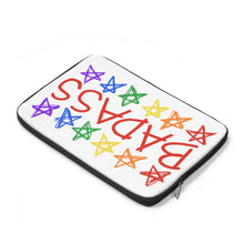 BADASS with rainbow stars - Laptop Sleeve