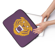 Wildcat with purple background - Laptop Sleeve