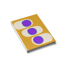 Three purple circles - Blank Journal